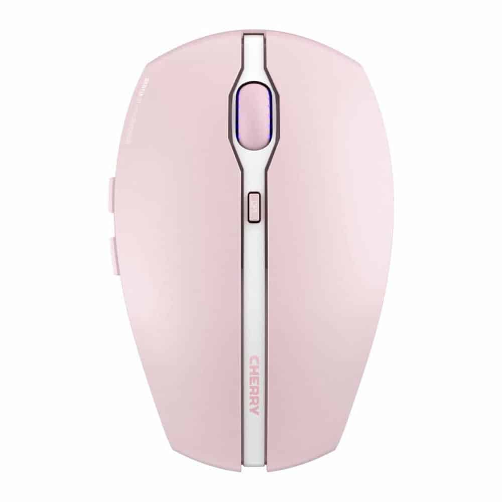 CHERRY GENTIX BT Ambidextrous Optical Wireless Mouse Pink